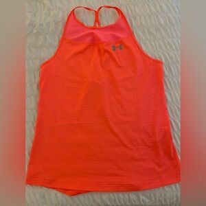 Neon Under Armour active tank